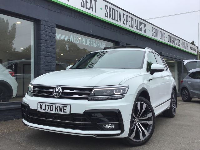 2020 (70) Volkswagen Tiguan 2.0 TDI R-Line Tech SUV 5dr Diesel DSG 4Motion Euro 6 (s/s) (150 ps)